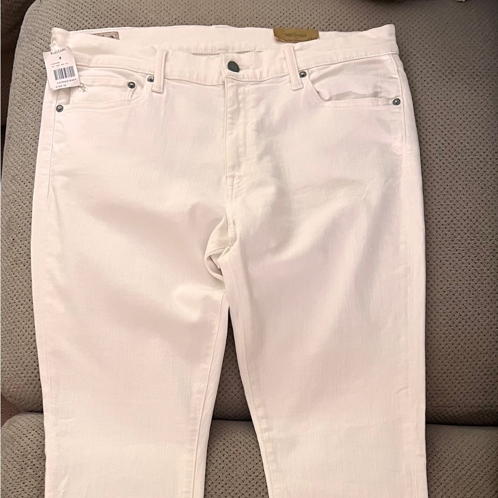 Polo White Denim Jeans